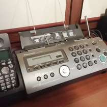 Факс. Телефакс Panasonic KX-FC228 с радиотрубкой на обычной, в Саратове