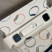Смарт часы Apple 44 mm синий цвет, в Москве
