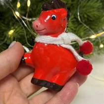 Керамическая игрушка символ 2026 г. «огненная лошадь»￼, в Домодедове