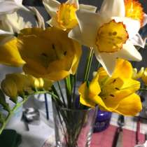 Цветочные букеты сделаные из холодного фарфора, в Москве