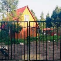 Садовые металлические ворота и калитки от производителя, в Неготино