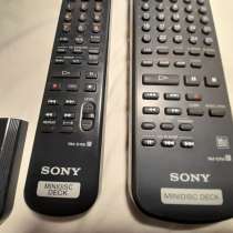 Пульты от минидисковых дек SONY, в Челябинске