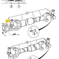 Фланец 35*126 JCB001, в Краснодаре