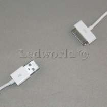 USB кабель 30 pin для iPhone, iPad, iPod, в Москве