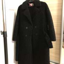 Шуба «Чебурашка» чёрная, длинная, в Уфе