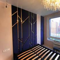 Кровать с мягким изголовьем, в Москве