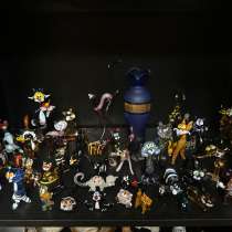 Коллекция фигурок кошек, в Москве