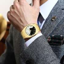 Часы золотистые с арабскими цифрами со скидкой, в Махачкале