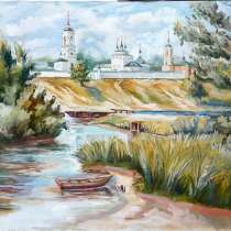 Река Мстёрка (Вид в старину), в Владимире