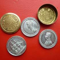 Великобритания набор из 3 жетонов Королевская семья Виктории, в Орле