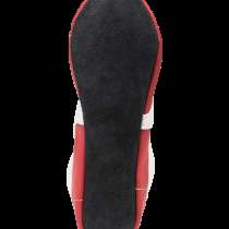 Обувь для самбо SM-0102, кожа, красный, в Сочи
