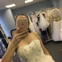 Новое винтажное свадебное платье, в Москве