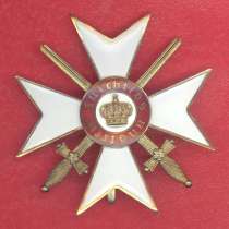 Германия Вюртемберг Орден Короны Почетный рыцарский крест, в Орле