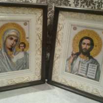 Продам иконы и картины вышитые бисером, в Воронеже