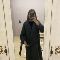 Пальто (серое) жен, в Тюмени
