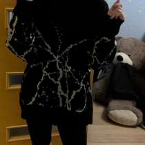 Свитер оверсайз женский с узором, в Санкт-Петербурге