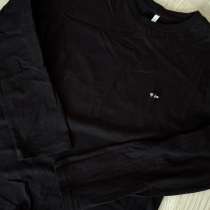 Лонгслив женский с пирсингом. Черный, в Угличе