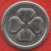 Жетон игровой клевер четырехлепестковый, в Орле