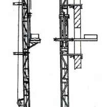 Подъёмник мачтовый строительный ПМС-500, ПМС-1000, в Пензе