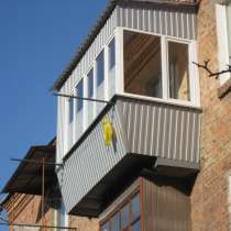 Металлопластиковые конструкции балконов, окна, "под ключ", в г.Винница