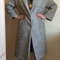 Серое oversize пальто, в Красноярске