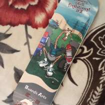 Дека скейтборда 31,0"x 8,0" новая, наждак наклеен, в Москве