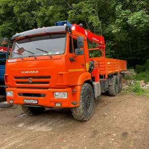 Услуги крана-манипулятора. Аренда спецтехники, в Москве