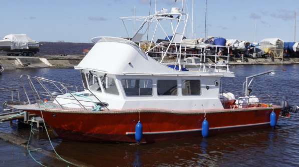 Морской водометный катер Баренц 1100 в Архангельске фото 17