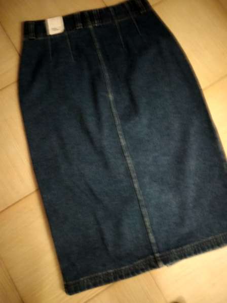 Новая синяя джинсовая юбка-карандаш 33 размера в Пятигорске фото 5
