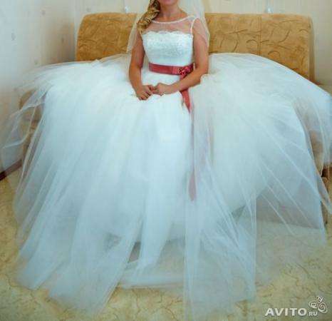 Срочно продам свадебное платье в Москве фото 5
