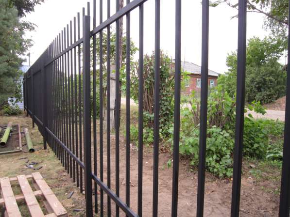 Антивандальный Стальной забор в Кимре фото 4