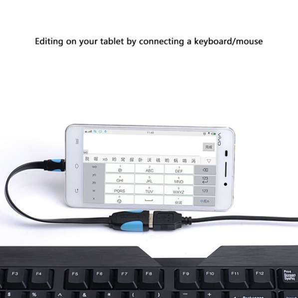 Кабель micro USB OTG адаптер для HTC, Samsung в Ижевске фото 4