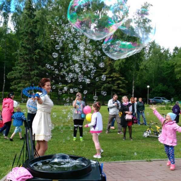 Шоу мыльных пузырей на детский праздник от 20 чел. в Смоленске фото 12