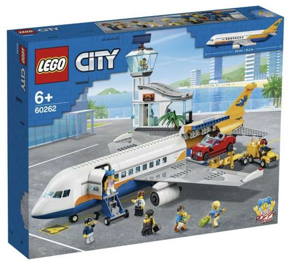 LEGO City Airport 60262 Пассажирский самолёт