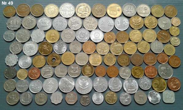 100 экзотических монет. Все разные в Кургане