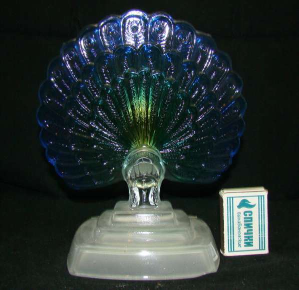 Фигурка хрустальная Павлин (V598) в Москве фото 4