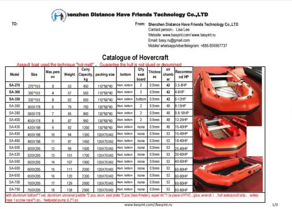 Надувная лодка в фото 4