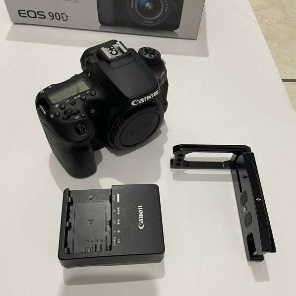 Canon EOS 90D Black Dslr Camera New box в 