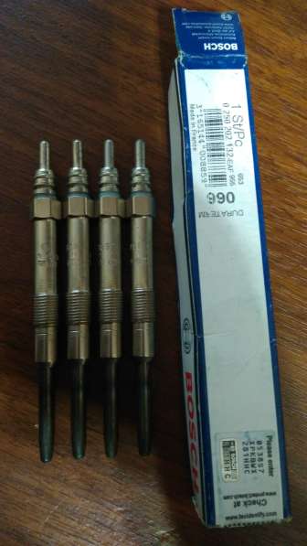 Свечи накала BOSCH 0250202132