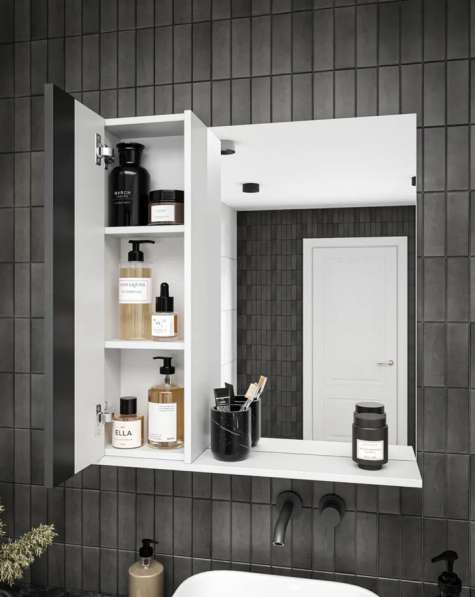 Зеркало-шкаф ванную комнату в Большом Камне