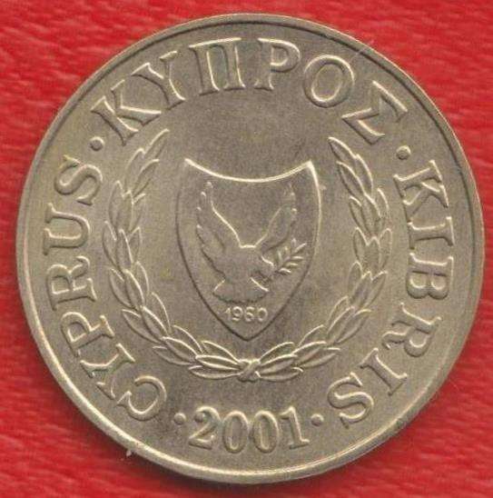 Кипр 5 центов 2001 г в Орле