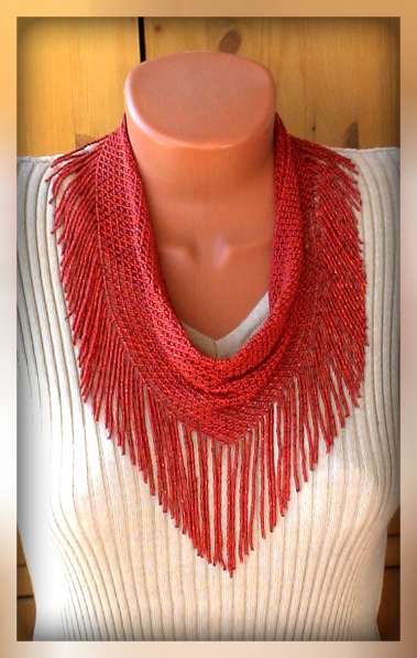 Колье: косынка из бисера в Краснодаре фото 4