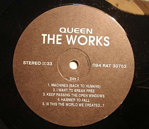 Пластинка виниловая Queen – The Works в Санкт-Петербурге фото 4