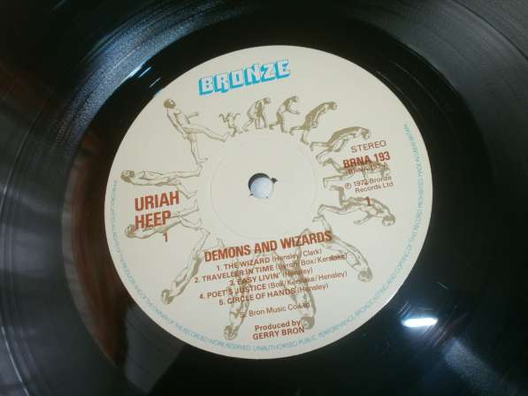 URIAH HEEP DEMONS WIZARD LP Made in UK!!! в Кургане фото 5