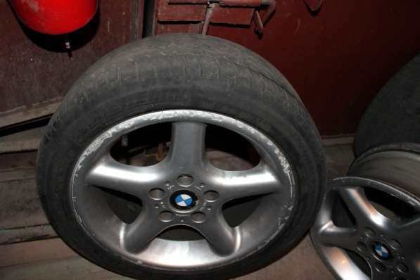 Продам диски BMW (оригинал) R17 с резиной, 18 стиль