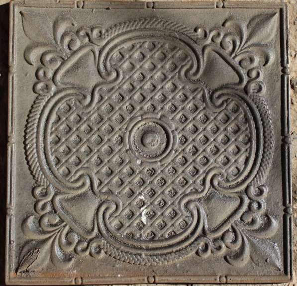 Чугунные плиты. Антикварные плиты 19 века. Лофт полы