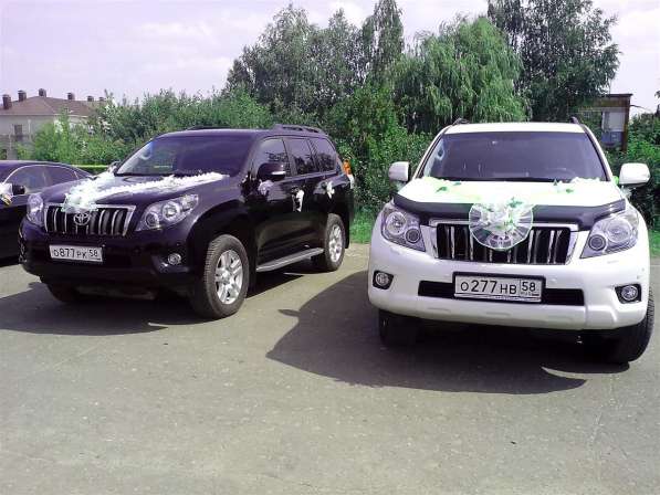 Прокат LandCruiser Prado на свадьбу с водителем