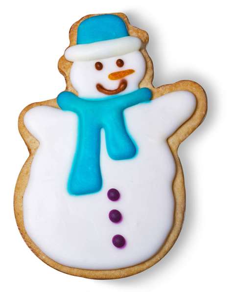 Новогоднее печенье – сувениры с логотипом