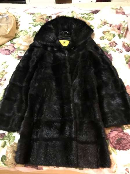 Шуба из мутона