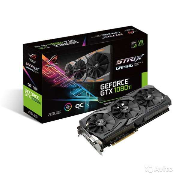 ASUS GeForce GTX 1080Ti NVidia ROG-STRIX-GTX1080TI-O11G-GAMI